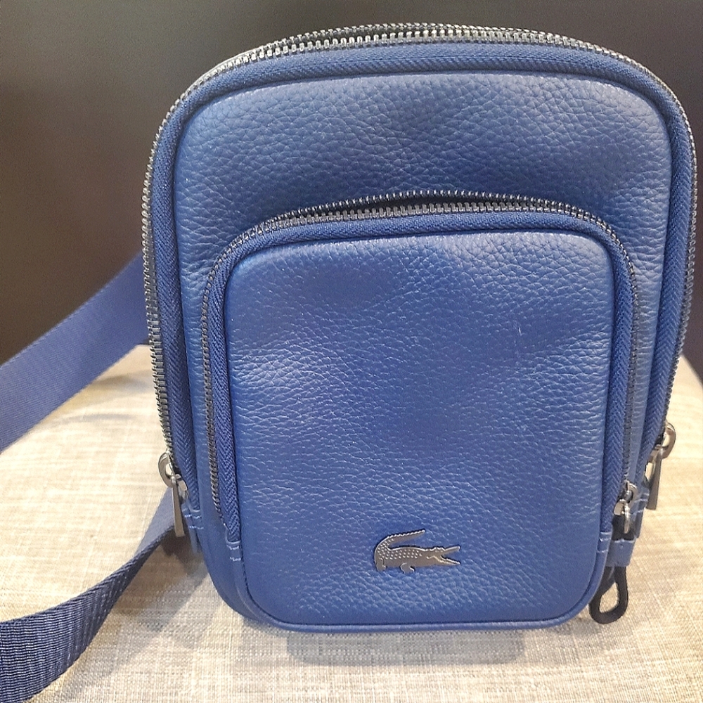 Lacoste leather bag